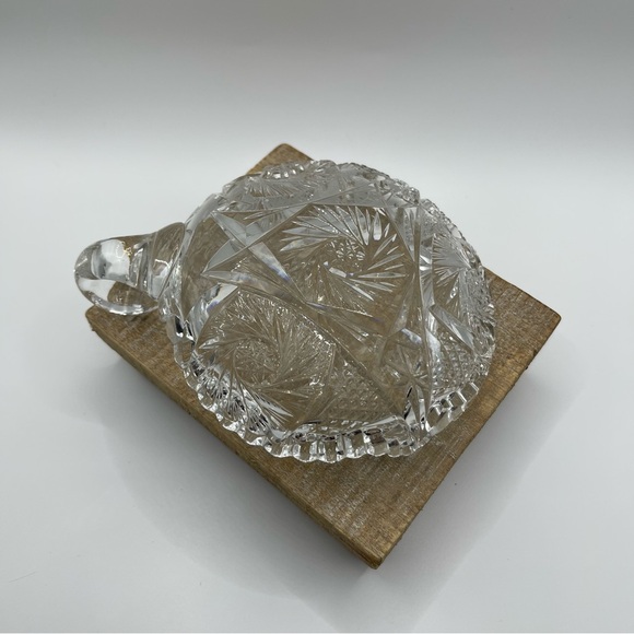 Vintage American Brilliant Cut Glass Nut Dish - Picture 5 of 6